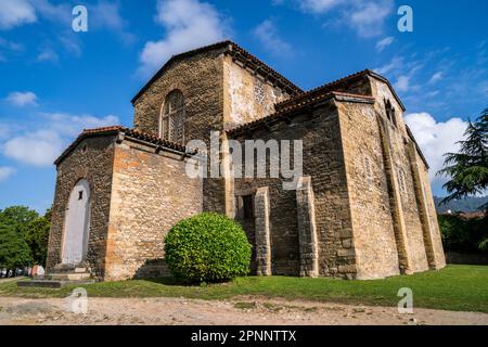 Basilika San Julián de los Prados in Oviedo, Asturien, Spanien Stockfoto