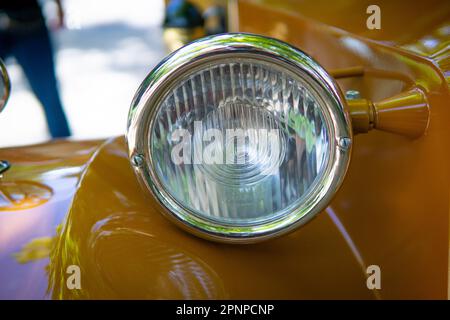 Szczawno-zdroj, Polen - August 6,2022: X Walbrzych International Rally of Oldtimer Stockfoto