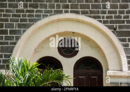 DIE ALFRED HIGH SCHOOL - MOHANDAS GANDHI VIDHYALAY, RAJKOT, GUJARAT, INDIEN. Stockfoto