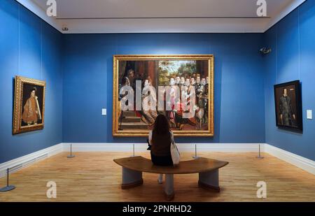 Irland National Gallery of Art, Königin von Sheba besucht König Salomon, von Fontana Stockfoto