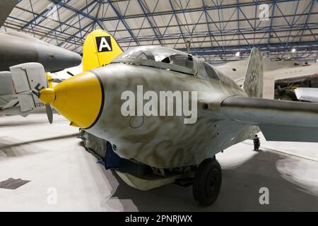 Messerschmitt mich 163B-1a Komet Stockfoto