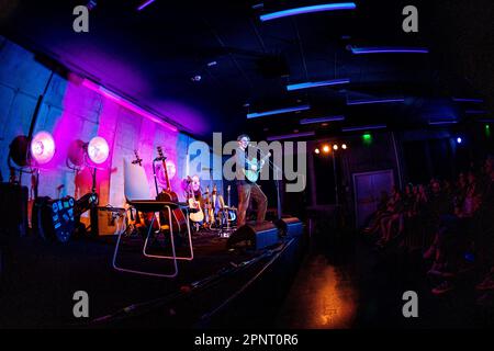 Mailand, Italien. 12. April 2023. Finnegan TUI Live-Konzert in Arca in Mailand, Italien, April 12 2023 (Foto: Andrea Ripamonti/NurPhoto) Kredit: NurPhoto SRL/Alamy Live News Stockfoto