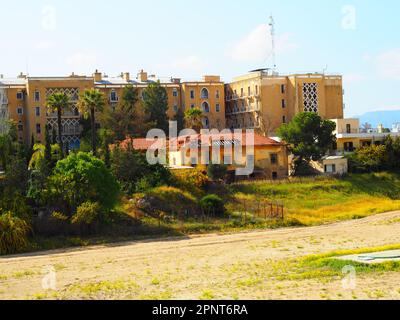 Nikosia, abgewanderte Hauptstadt Zyperns auf einem Roadtrip, Mittelmeer Stockfoto