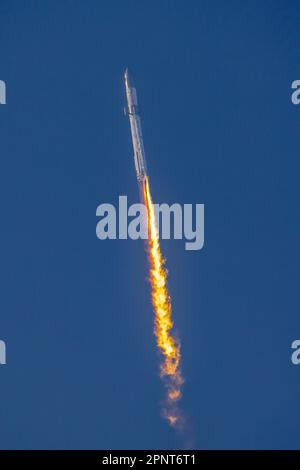 Space X Raumschiff, Boca Chica, Texas, USA Amerika Stockfoto