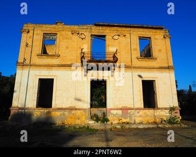 Nikosia, abgewanderte Hauptstadt Zyperns auf einem Roadtrip, Mittelmeer Stockfoto