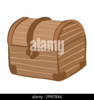 Brustkorb-Symbol. Flache Darstellung des Brustvektorsymbols für Web. Stock Vektor