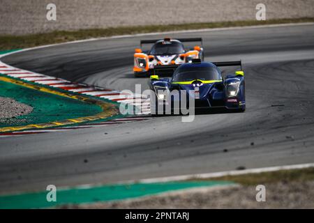 Montmelo, Espagne. 20. April 2023. 10 MOSS Nick (gbr), VAN BERLO Glenn (nld), Eurointernational, Ligier JS P320 - Nissan, Action während der 4 Stunden von Barcelona 2023., 1. Runde der 2023 European Le Mans Series auf dem Circuit de Barcelona-Catalunya vom 21. Bis 23. April 2023 in Montmelo, Spanien - Foto Xavi Bonilla/DPPI Gutschrift: DPPI Media/Alamy Live News Stockfoto