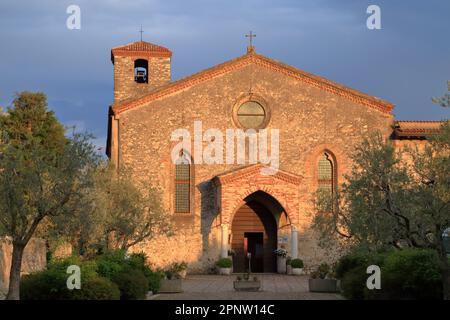 Heiligtum der Madonna del Carmine (Santuario della Madonna del Carmine), San Felice del Benaco Stockfoto