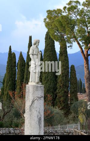 Heiligtum der Madonna del Carmine (Santuario della Madonna del Carmine), San Felice del Benaco Stockfoto