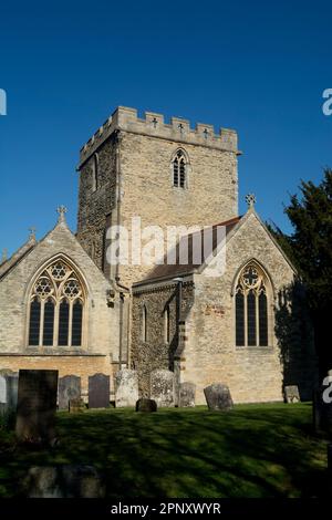 Kirche St. Botolph, Barton Seagrave, Northamptonshire, England, UK Stockfoto