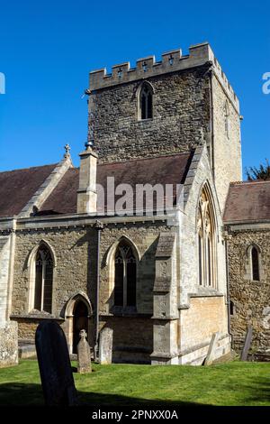 Kirche St. Botolph, Barton Seagrave, Northamptonshire, England, UK Stockfoto