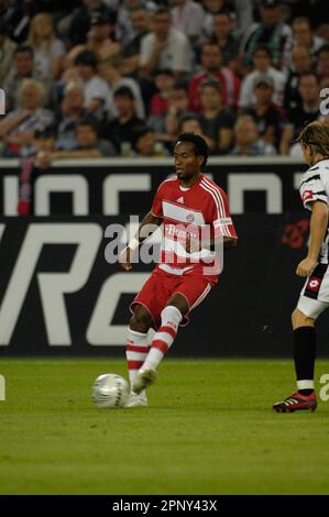 Ze Robert Aktion Borussia Mönchengladbach - FC Bayern München 2:1, Freundschaftsspiel am 18.7.2007 in Mönchengladbach, Fußball 1. Bundesliga, 2. Bundesliga Stockfoto