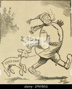 "Caricature politique au Canada = Free Lance Political Caricature in Canada" (1904) Stockfoto