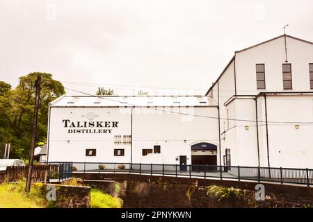 Talisker Distillery, Isle Of Skye, Schottland Stockfoto