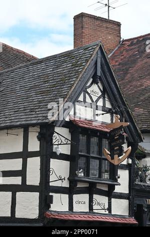 Ye Olde Anchor Inn, Upton on Severn, Worcestershire Stockfoto