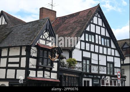 Ye Olde Anchor Inn, Upton on Severn, Worcestershire Stockfoto