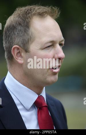 Richard Foord MP (LibDem Tiverton and Honiton) LibDem Verteidigungssprecher, ehemaliger Offizier der Armee Stockfoto