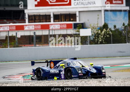 Montmelo, Spanien. 21. April 2023. 10 MOSS Nick (gbr), VAN BERLO Glenn (nld), Eurointernational, Ligier JS P320 - Nissan, Action während der 4 Stunden von Barcelona 2023., 1. Runde der 2023 European Le Mans Series auf dem Circuit de Barcelona-Catalunya vom 21. Bis 23. April 2023 in Montmelo, Spanien - Foto Xavi Bonilla/DPPI Gutschrift: DPPI Media/Alamy Live News Stockfoto