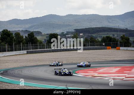 Montmelo, Spanien. 21. April 2023. 10 MOSS Nick (gbr), VAN BERLO Glenn (nld), Eurointernational, Ligier JS P320 - Nissan, Action während der 4 Stunden von Barcelona 2023., 1. Runde der 2023 European Le Mans Series auf dem Circuit de Barcelona-Catalunya vom 21. Bis 23. April 2023 in Montmelo, Spanien - Foto Xavi Bonilla/DPPI Gutschrift: DPPI Media/Alamy Live News Stockfoto