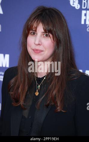 London, Großbritannien. 07. Okt. 2022. Alice Birch besucht die britische Premiere „The Wonder“ während des BFI London Film Festivals 66. in der Royal Festival Hall in London. (Foto: Fred Duval/SOPA Images/Sipa USA) Guthaben: SIPA USA/Alamy Live News Stockfoto