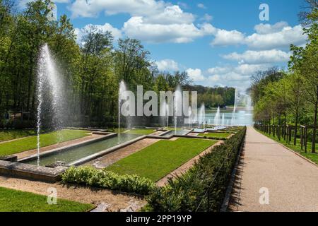 Grande Cascade in Parc de Sceaux - Frankreich Stockfoto