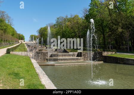 Grande Cascade in Parc de Sceaux - Frankreich Stockfoto