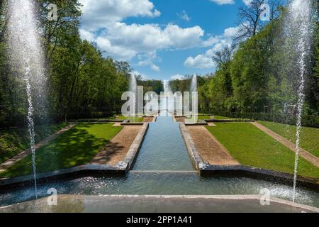 Grande Cascade in Parc de Sceaux - Frankreich Stockfoto