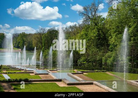 Grande Cascade in Parc de Sceaux - Frankreich Stockfoto