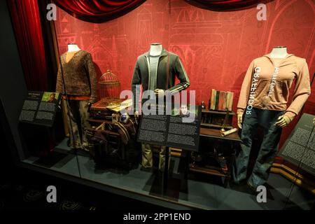 HARRY-POTTER-AUSSTELLUNG IN PARIS Stockfoto