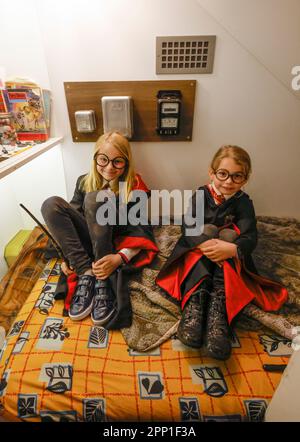 HARRY-POTTER-AUSSTELLUNG IN PARIS Stockfoto