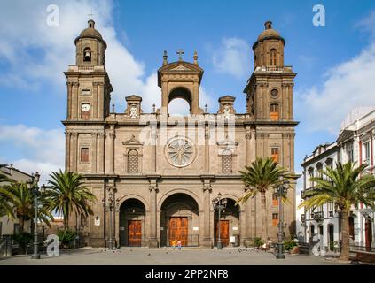 Kathedrale von Las Palmas oder Kathedrale von Santa Ana, römisch-katholische Kirche in Las Palmas de Gran Canaria, Gran Canria, Kanarische Inseln, Spanien Stockfoto