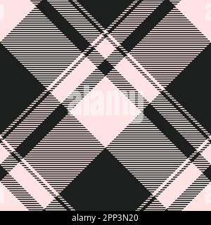 Vektor mit karierten Mustern. Karierung der Stoffstruktur. Nahtloses Textildesign für Kleidung, Papierdruck oder Webhintergrund. Stock Vektor