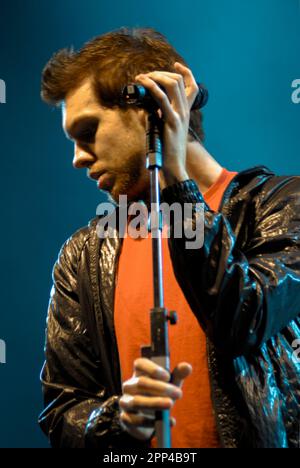 Calvin Harris, V2009, Hylands Park, Chelmsford, Essex, Großbritannien - 22. August 2009 Stockfoto