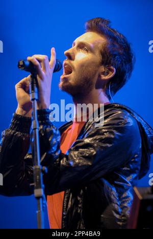 Calvin Harris, V2009, Hylands Park, Chelmsford, Essex, Großbritannien - 22. August 2009 Stockfoto