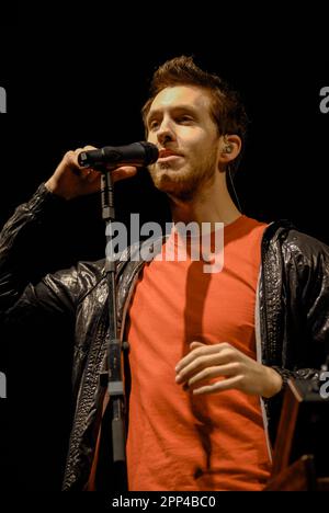 Calvin Harris, V2009, Hylands Park, Chelmsford, Essex, Großbritannien - 22. August 2009 Stockfoto