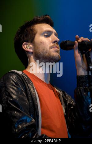 Calvin Harris, V2009, Hylands Park, Chelmsford, Essex, Großbritannien - 22. August 2009 Stockfoto