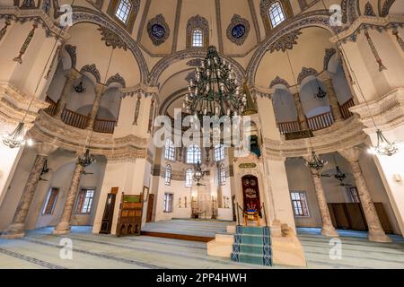 Innere der Little Hagia Sophia Moschee (Kucuk Ayasofya Camii), Istanbul, Türkei Stockfoto