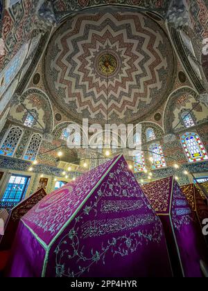 Mausoleum von Sultan Ahmet I., Istanbul, Türkei Stockfoto