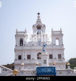 Antike Basilika von Bom Jesus alte goa-Kirche im südlichen Teil Indiens, Basilika von Bom Jesus in Old Goa, die Hauptstadt von Goa in den frühen Tagen Stockfoto