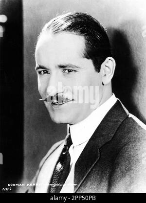 NORMAN KERRY 1927 Werbespot für Metro Goldwyn Mayer (MGM) Stockfoto