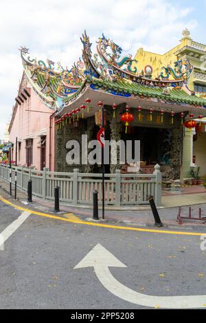 Yap Tempel (Yap Kongsi Tempel), George Town, Penang, Malaysia. Stockfoto