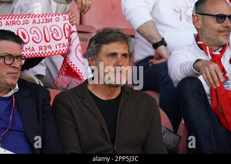 Perugia, Italien. 22. April 2023. Calori alessandro während AC Perugia vs Cosenza Calcio, italienisches Fußballspiel der Serie B in Perugia, Italien, April 22 2023 Kredit: Independent Photo Agency/Alamy Live News Stockfoto