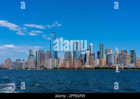 Downtown Manhattan Skyline, New York Stockfoto