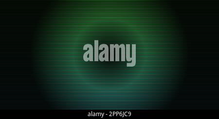 Abstrakter, lasergestreifter, horizontal leuchtender Hintergrund. Scan-Bildschirm Stock Vektor