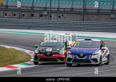 54 GEHIN Sébastien FRA, T2CM, CLIO CUP-SERIE, Action während der 2. Runde des Clio Cup Europe 2023, vom 21. Bis 23. April 2023 auf der Autodromo Nazionale di Monza, in Monza, Italien - Photo Grégory Lenormand/DPPI Credit: DPPI Media/Alamy Live News Stockfoto