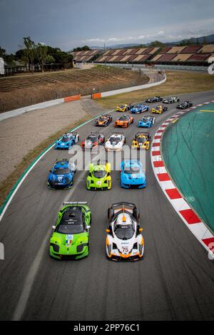 Montmelo, Espagne. 20. April 2023. Klasse 2023 Car Collective während der Hitze 1 der Ligier European Series 2022 auf dem Circuit de Barcelona-Catalunya vom 21. Bis 23. April 2023 in Montmelo, Spanien - Foto Paulo Maria/DPPI Credit: DPPI Media/Alamy Live News Stockfoto