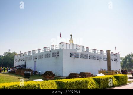 Maya-Devi-Tempel, Nepal Stockfoto