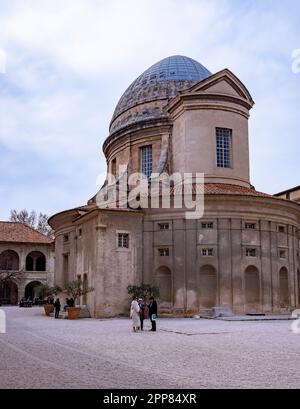 Kapelle, La Vieille Charité, ehemaliges Altenhaus, heute Museum und Kulturzentrum, Marseille, Frankreich Stockfoto