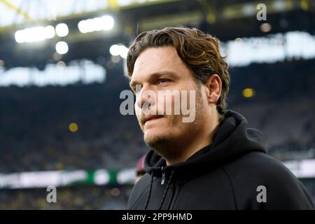 Edin TERZIC (Coach, DO), Fußball 1. Bundesliga, 29. Spieltag, Borussia Dortmund (DO) - Eintracht Frankfurt (F) 4: 0, am 22. April 2023 in Dortmund/Deutschland. Stockfoto