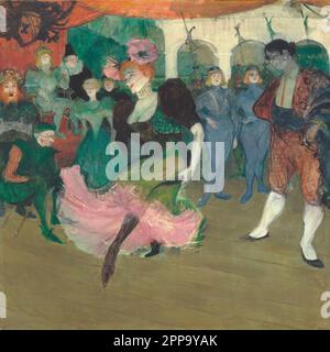 Henri de Toulouse-Lautrec - Marcelle Lender Dancing the Bolero in Chilpéric - c1895 Stockfoto